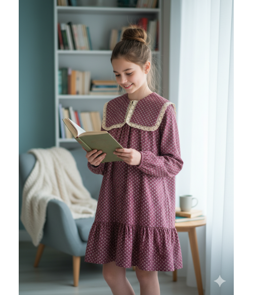 Vestido bugambilla con...