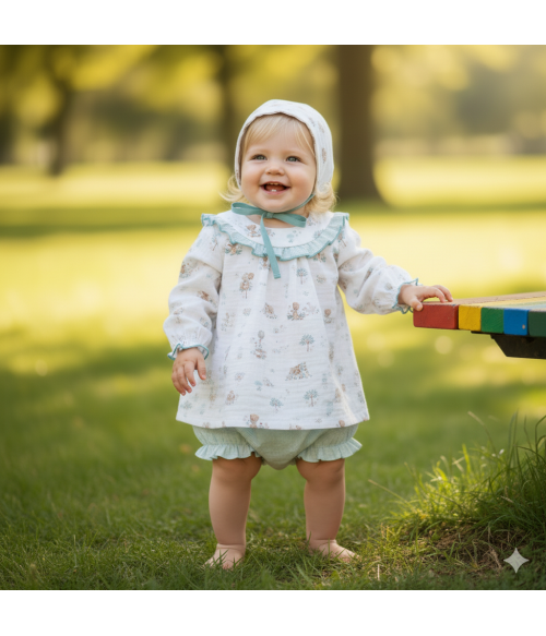 Jesusito y capota "Muselina"
