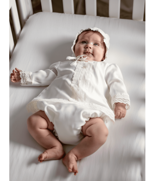 Jesusito beig manga larga...