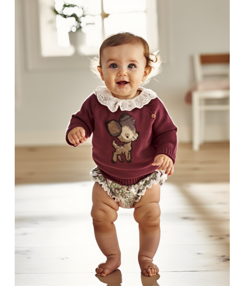 Conjunto 3 piezas bambi...