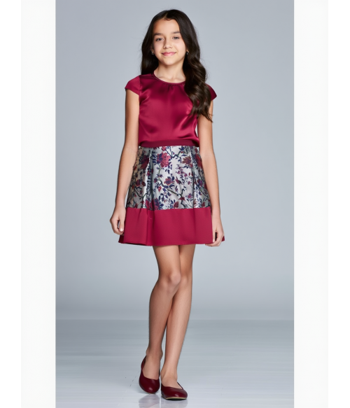 Conjunto cuerpo granate y...