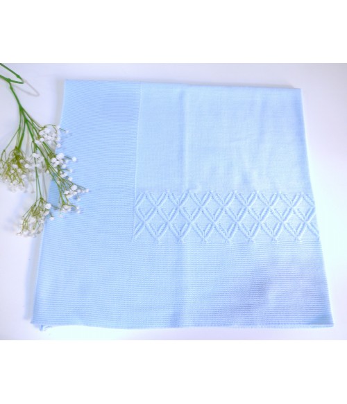 Toquilla lanita celeste