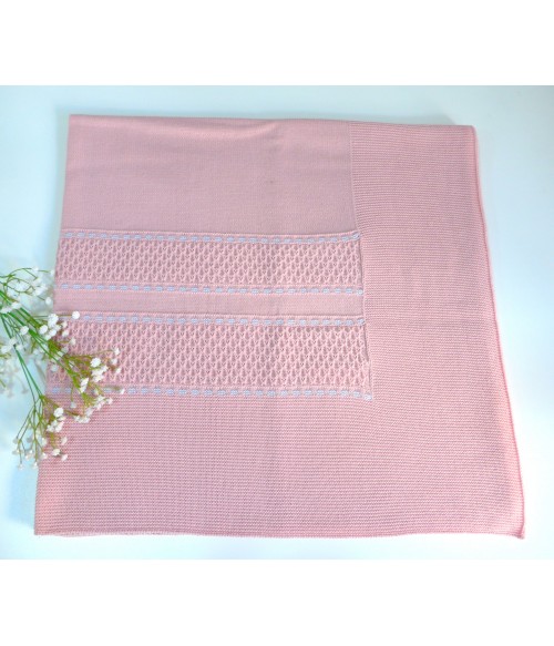 Toquilla lanita rosa...