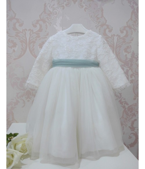 Vestido blanco roto cuerpo...